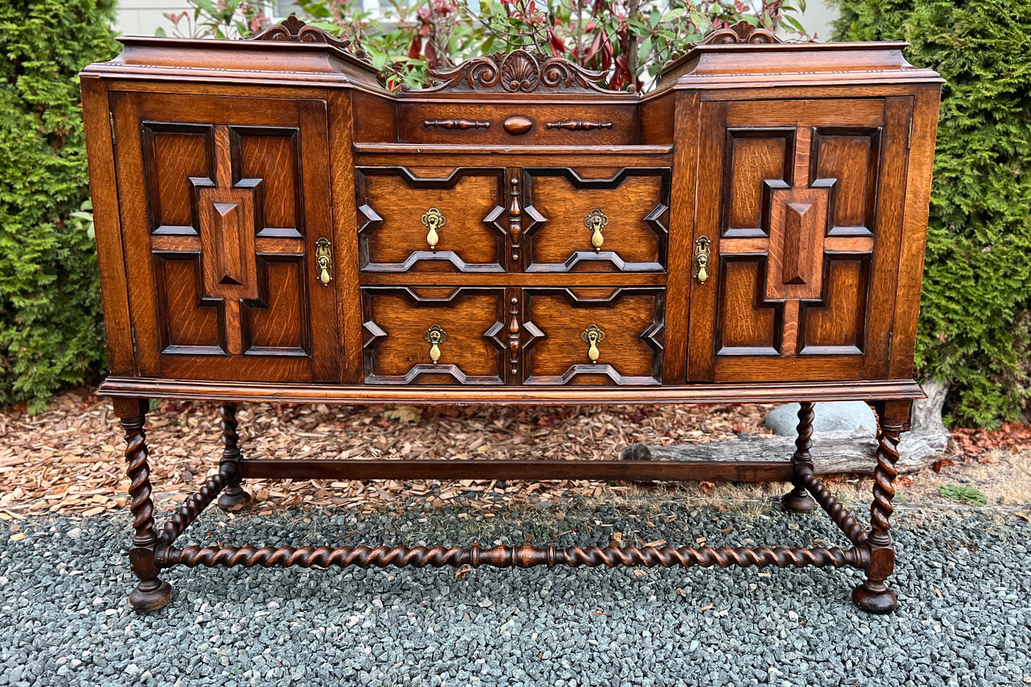 The Lancaster Oak Sideboard
