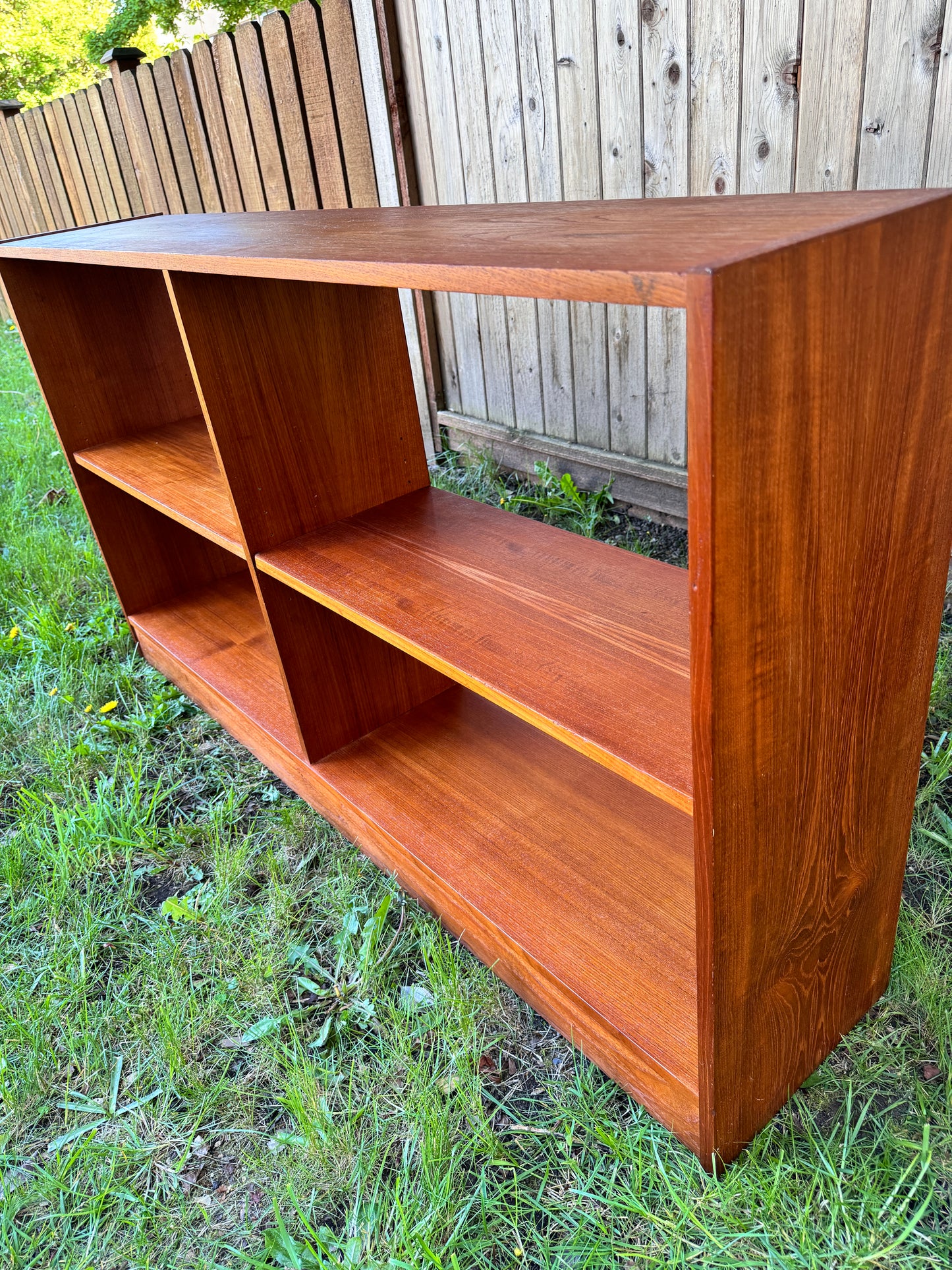Vintage Teak Bookshelf