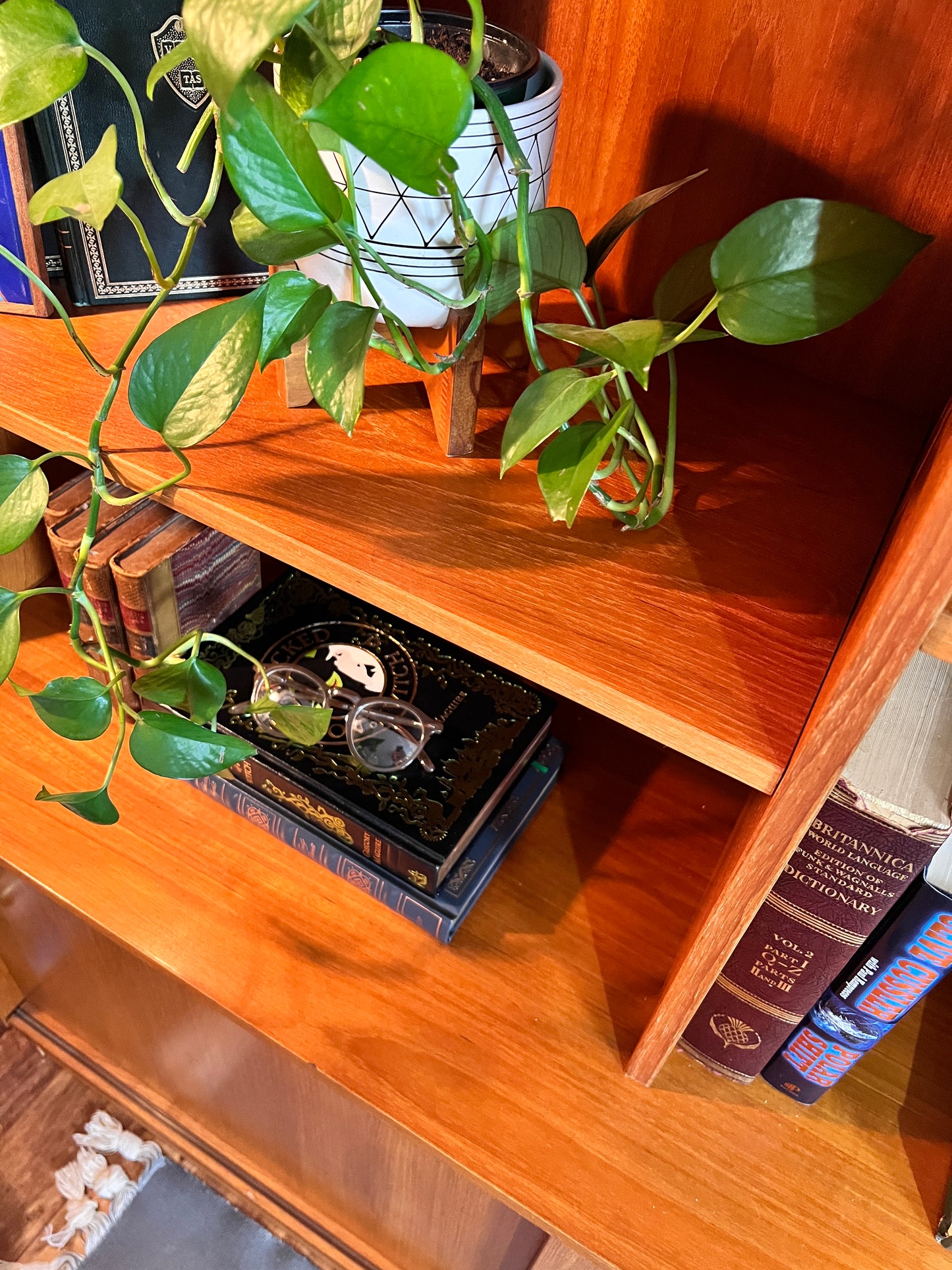 The Domino Teak Bookshelf