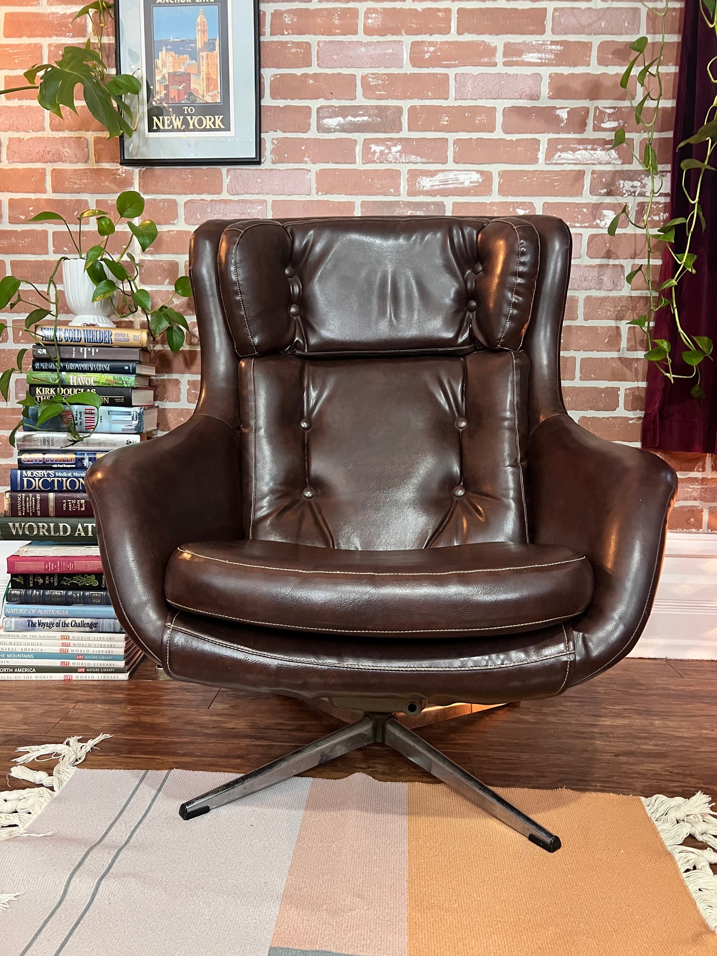 The Brown Derby Egg Chair