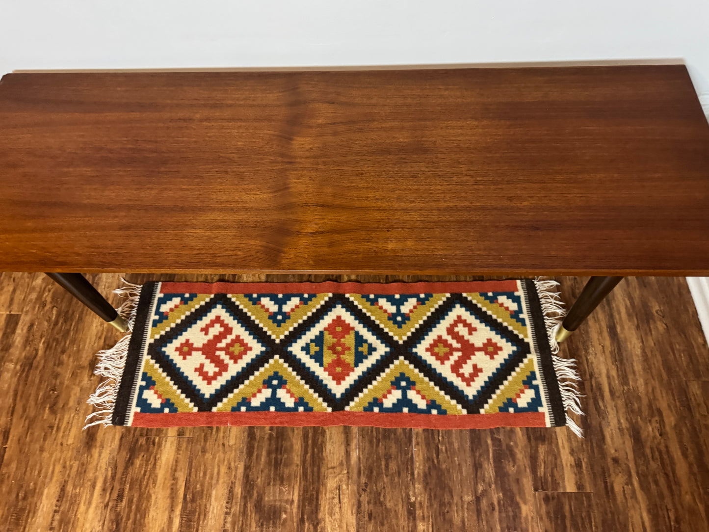 Vintage Teak Coffee Table | Mid-Century Modern Scandinavian Design | 60” Long