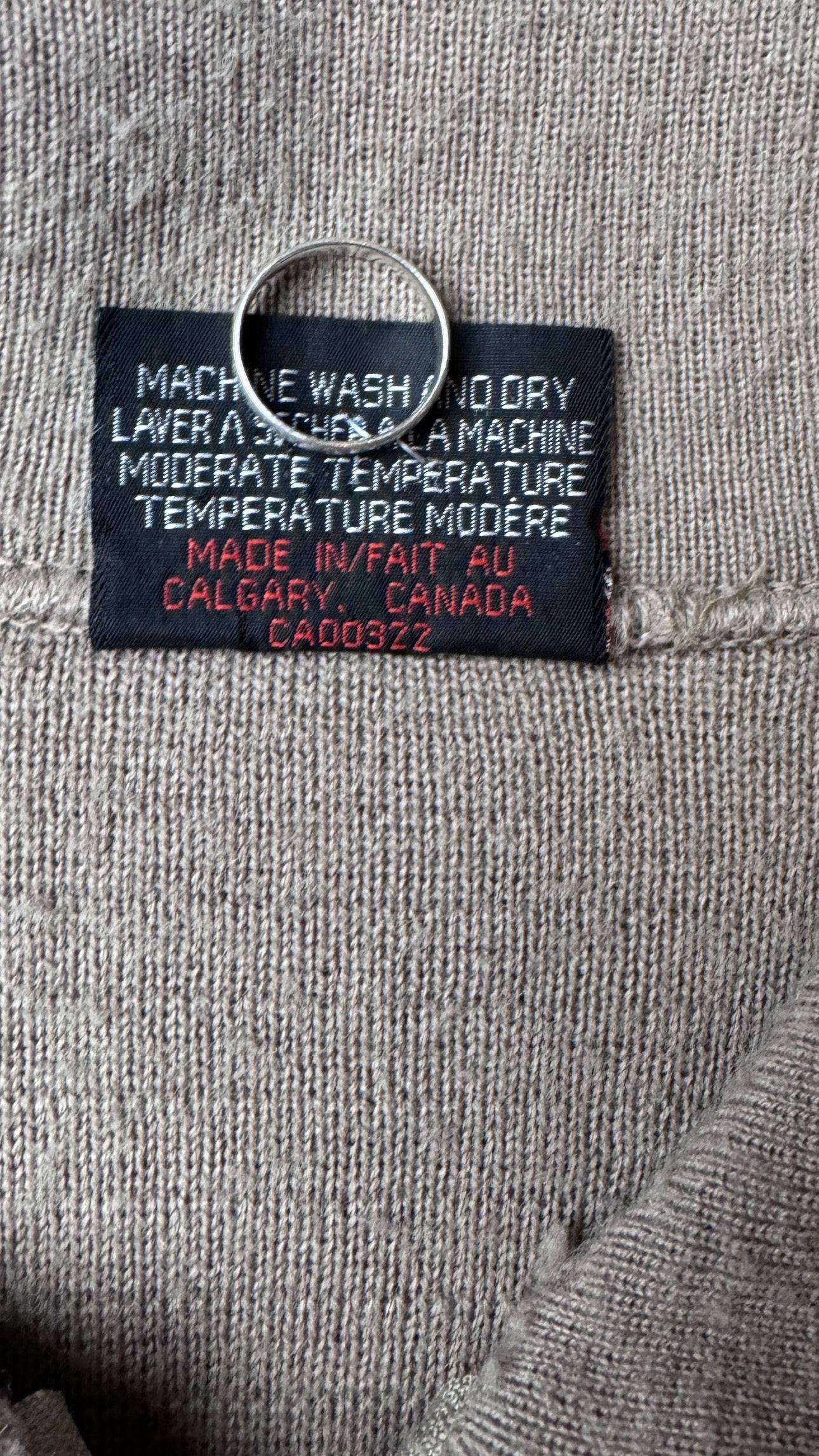 Vintage 1970s White Ram Wool Cardigan