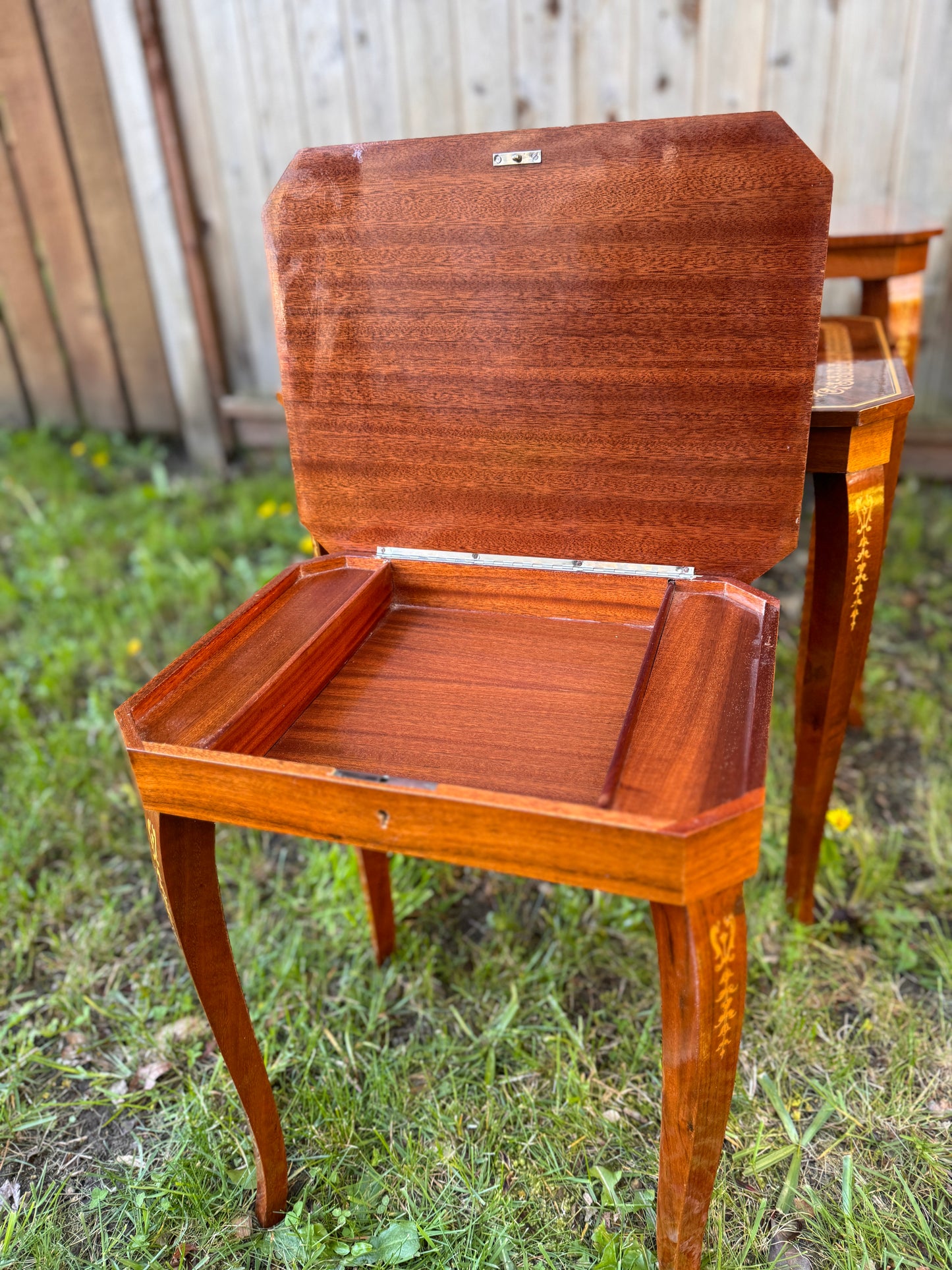 The Attardi Inlaid Nesting Tables