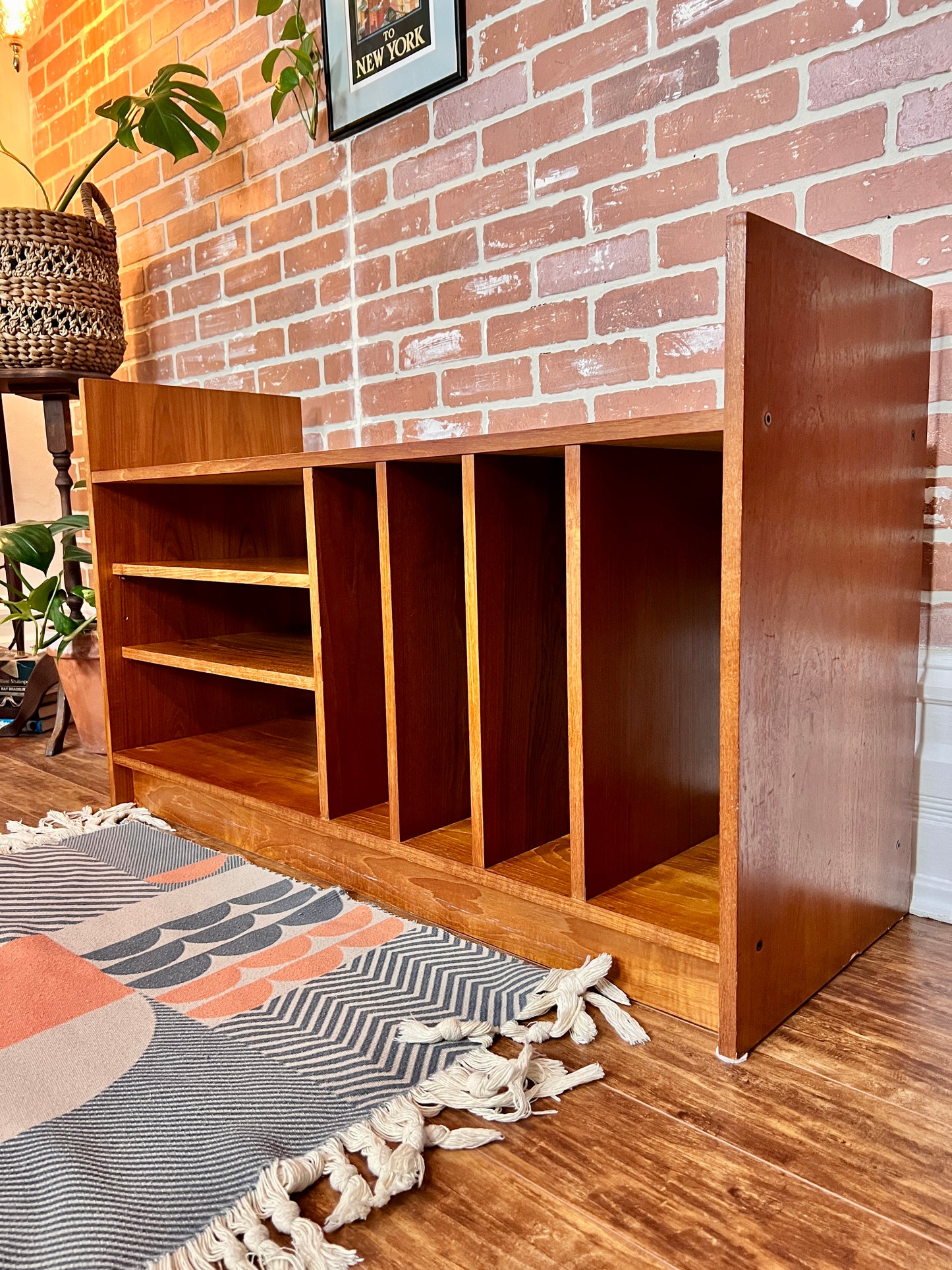 The Regna Teak Record Cabinet