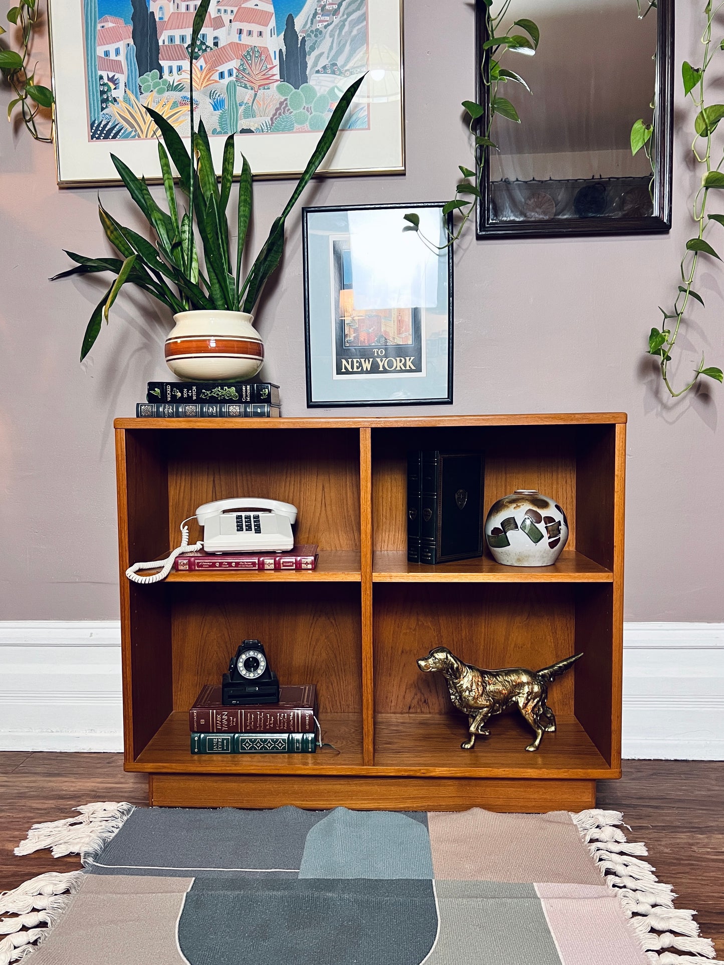 The Kapersky Teak Shelf