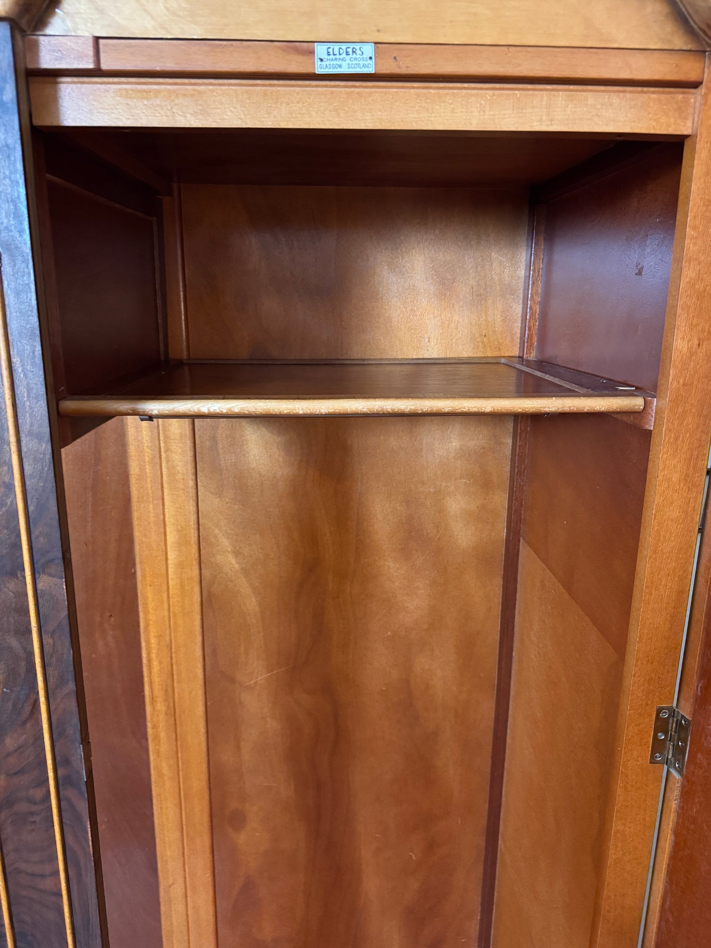 Restored Walnut Wood Armoire