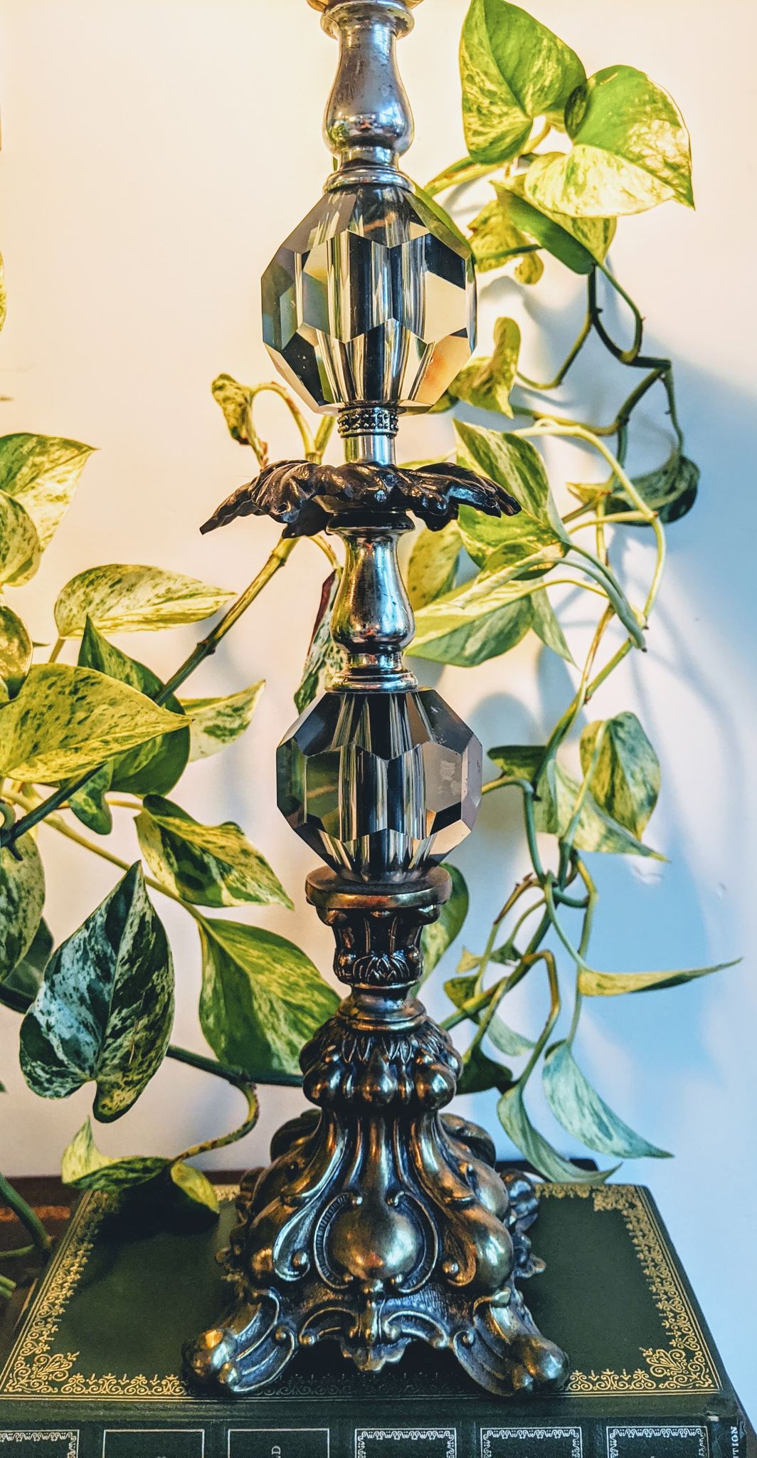 Lumiere Beauty and the beast Lamp vintage paris france funky retro