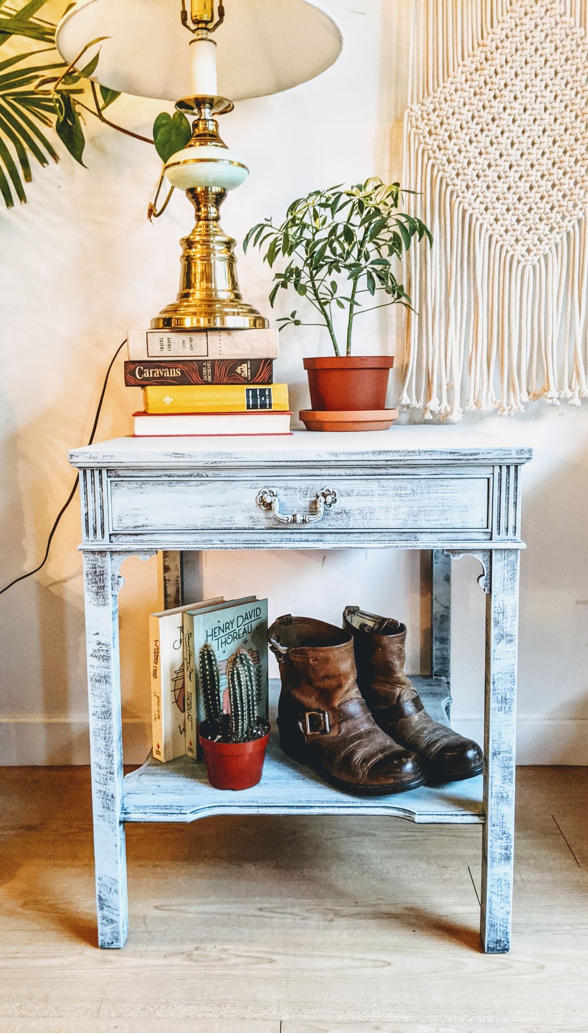 The Chateau Blue Table