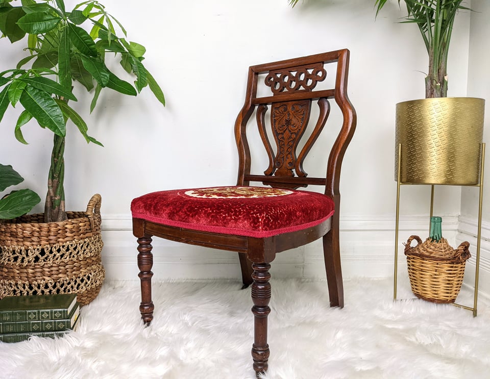 The Merlot Parlour Chair