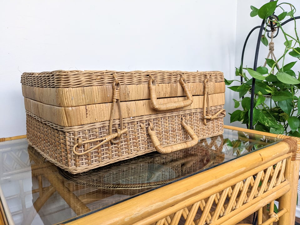 The Wicker Suitcases