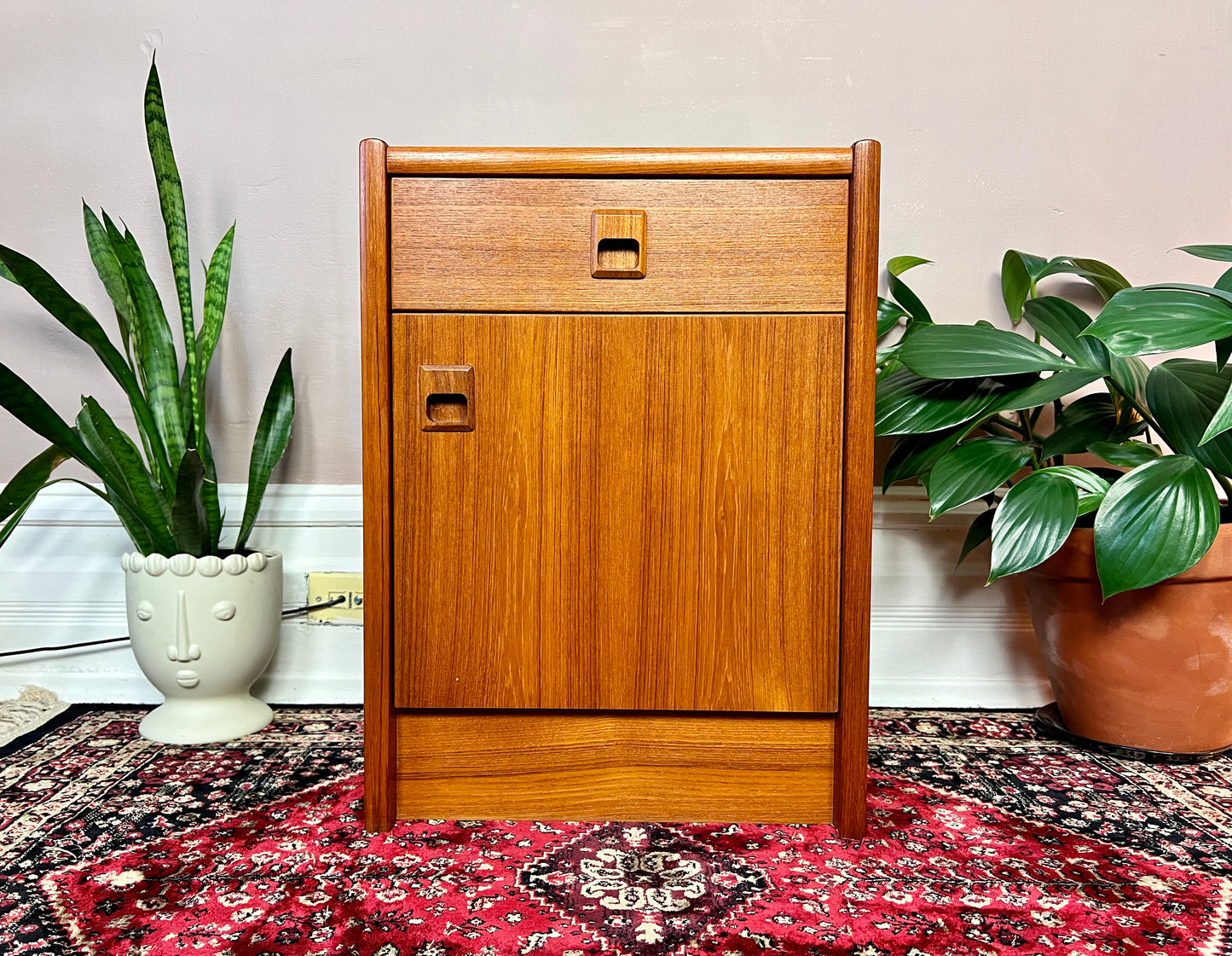 The Rasmus Teak Nightstands