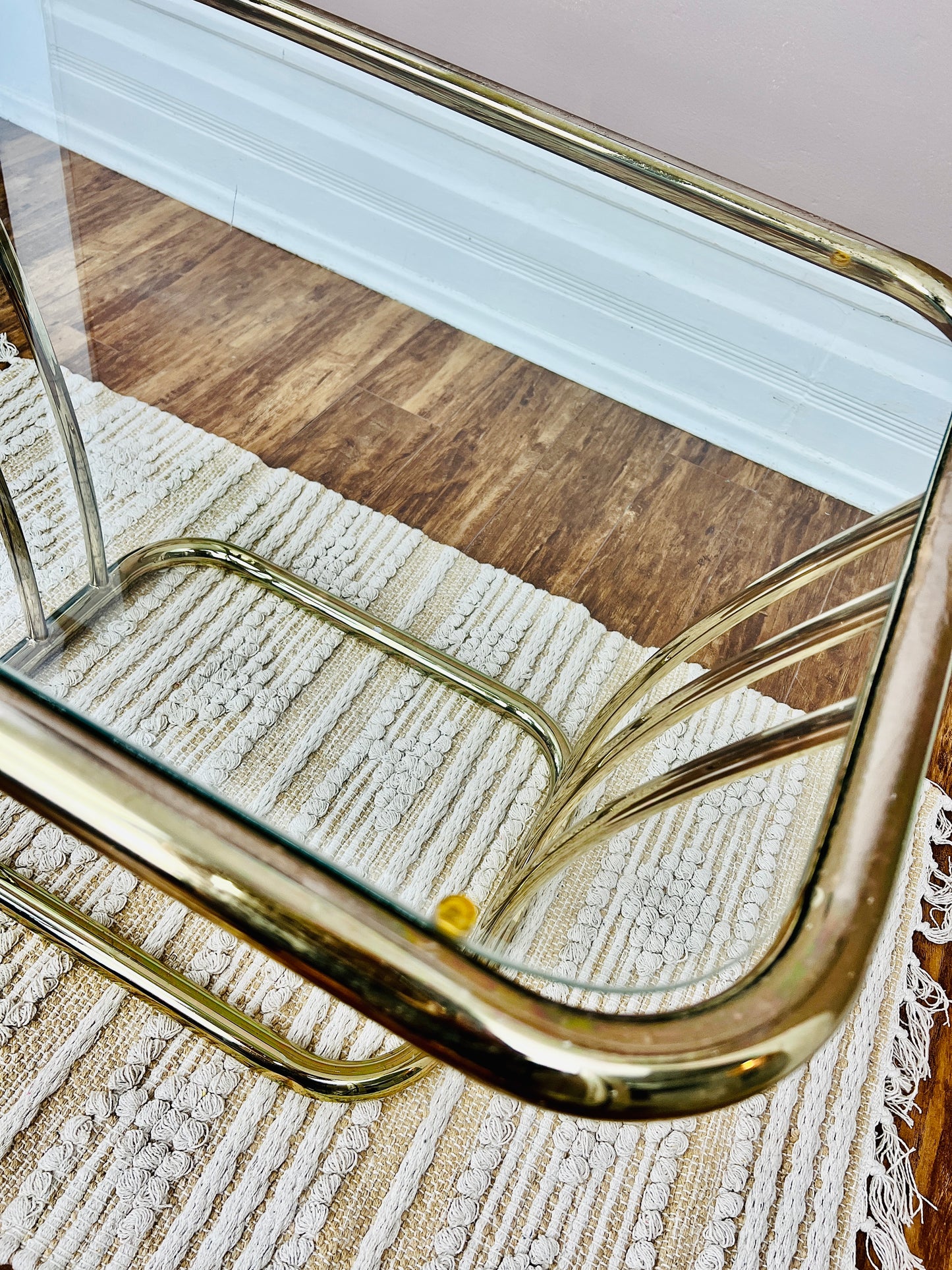 The Beverly Brass Side Tables