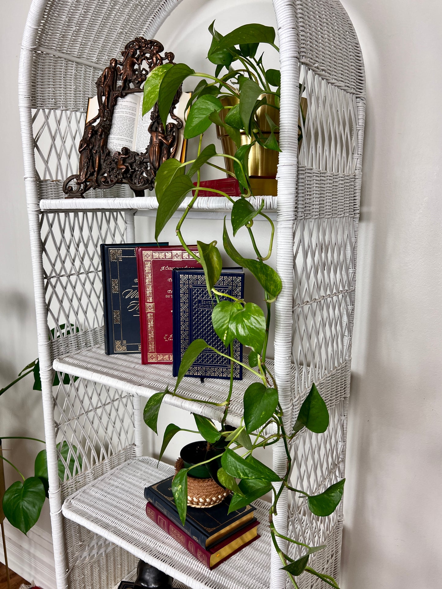 The Milka Wicker Shelf