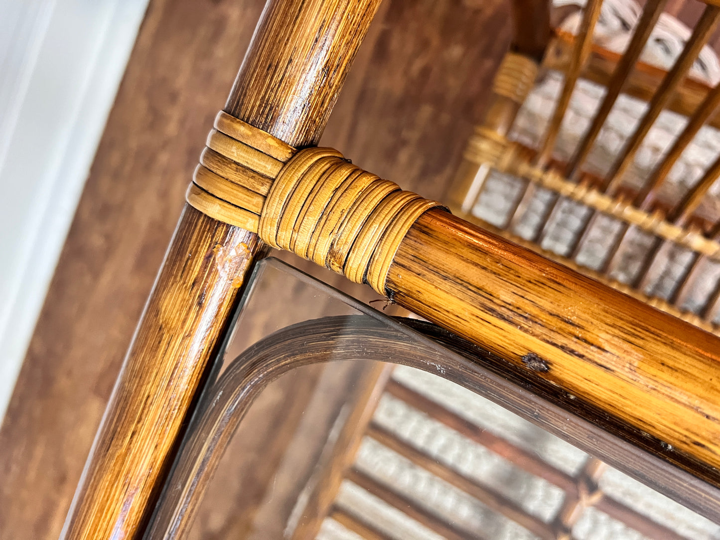 The Mosley Rattan Coffee Table