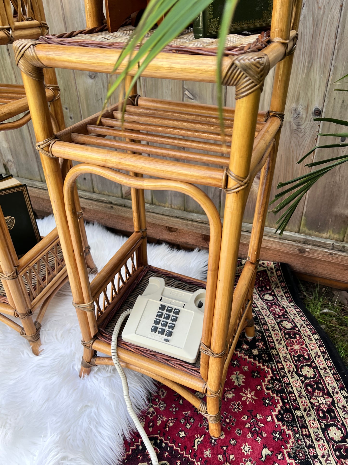 The Casablanca Rattan Side Tables