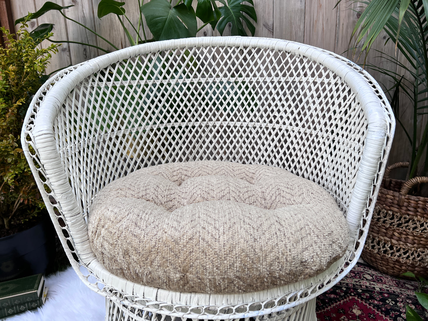 The White Peacock Chair