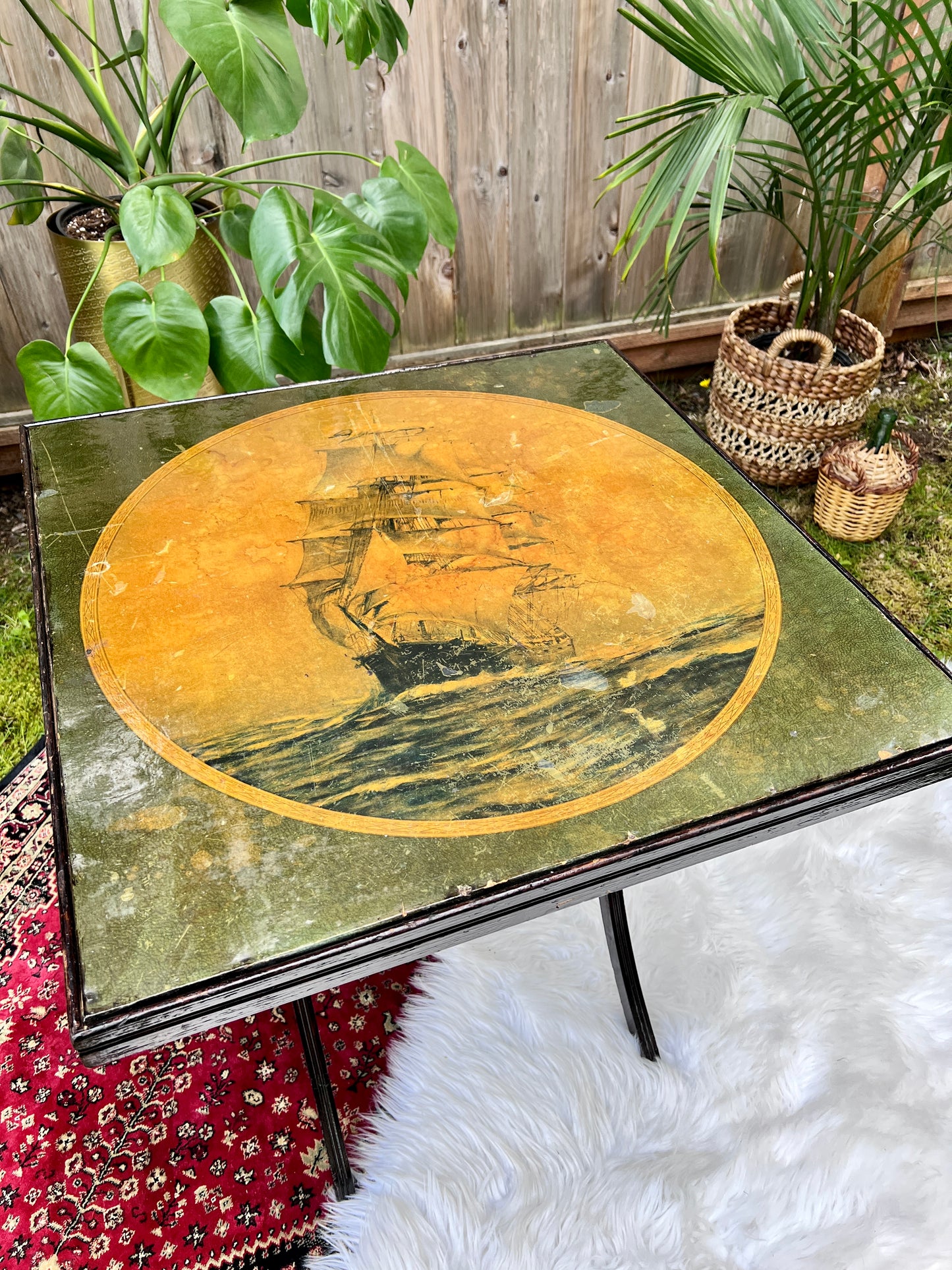 The Hamish Folding Card Table