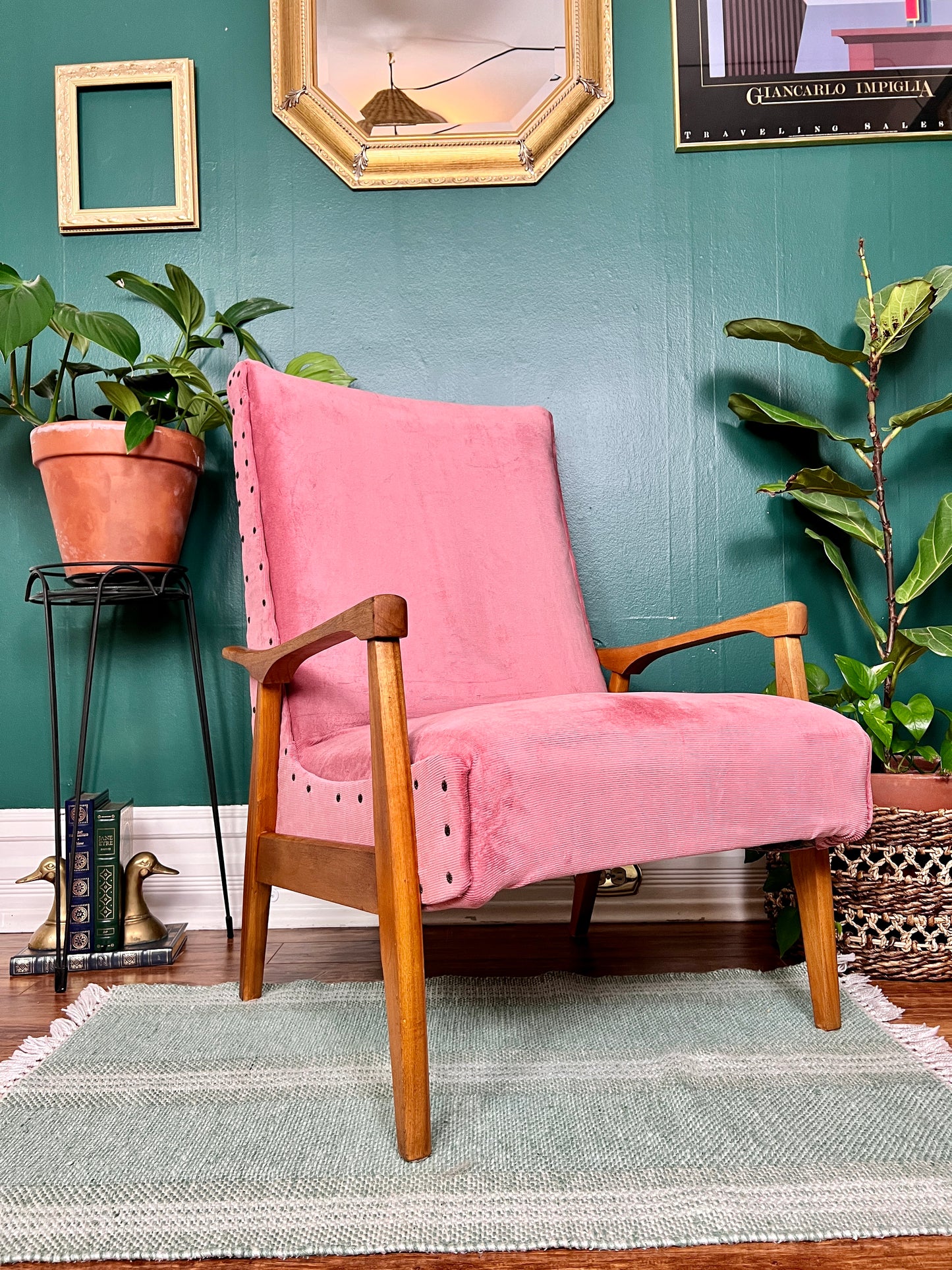 The Dusty Rose Armchair