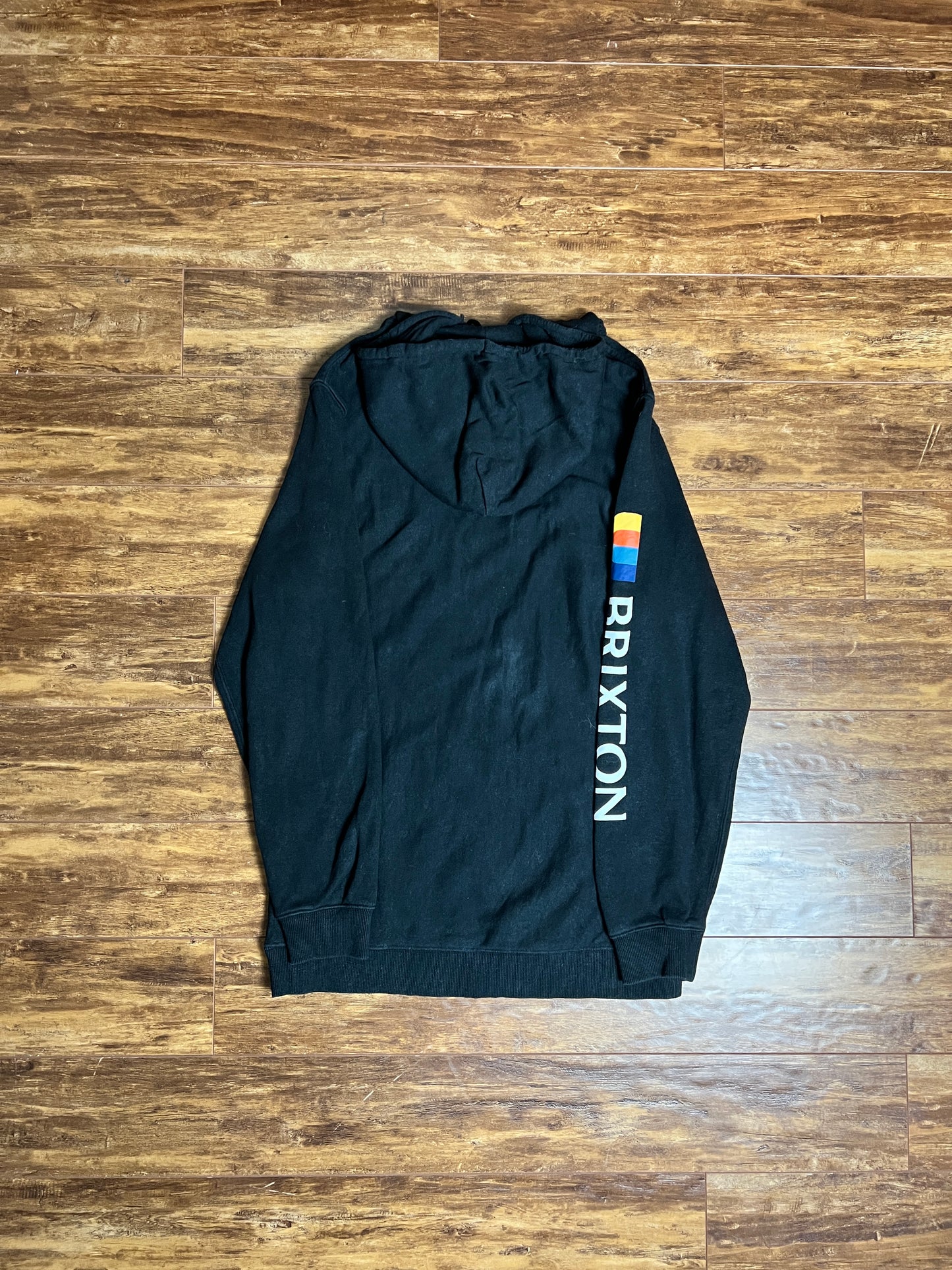 Black Brixton Spellout Hoodie