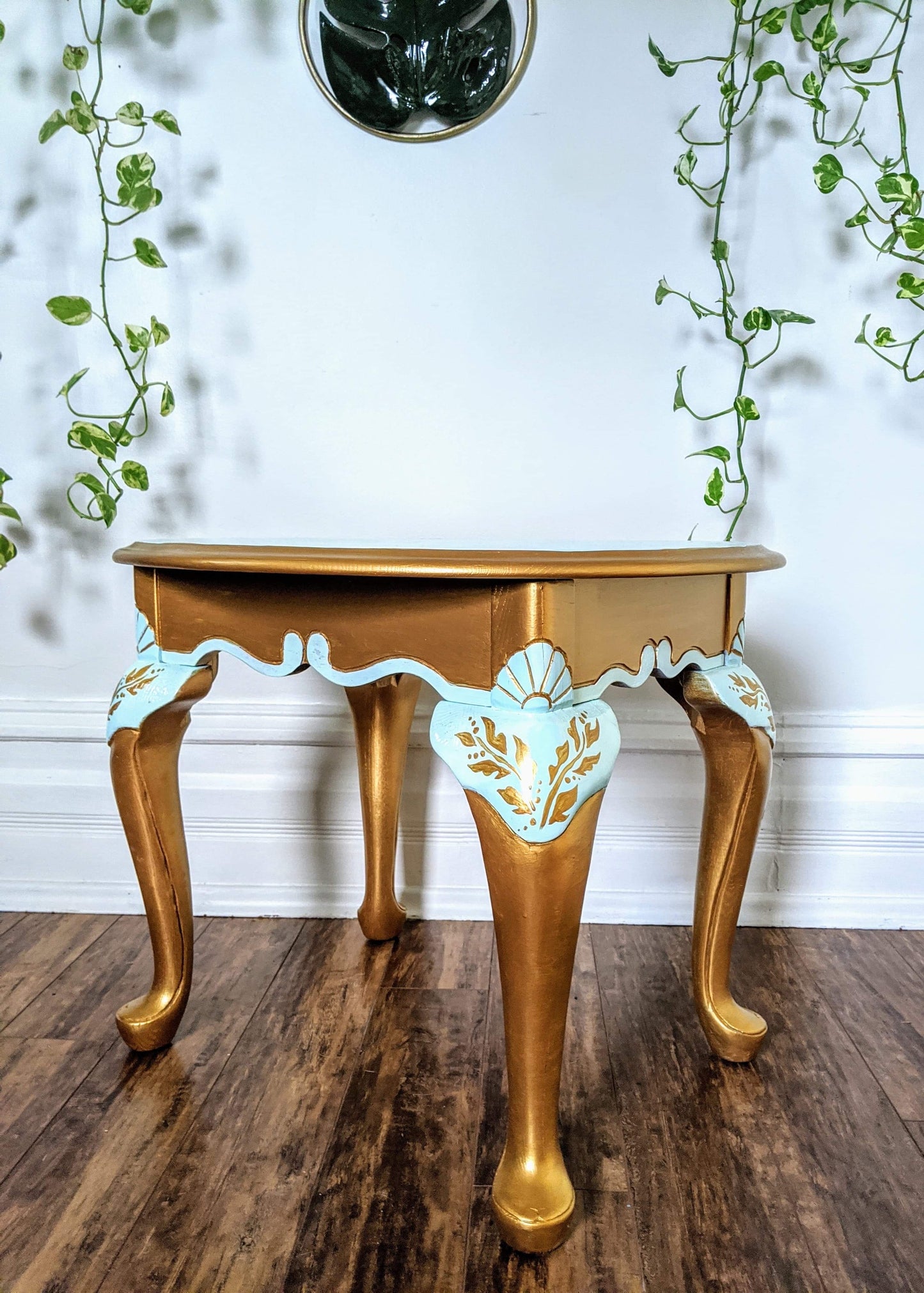 The Teal & Gold Table