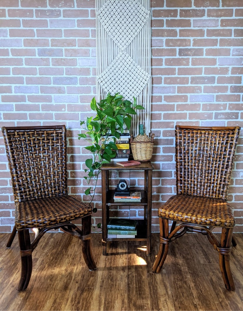 Wicker Rattan Vintage Rare Chairs Victoria BC Furniture Used Thrift