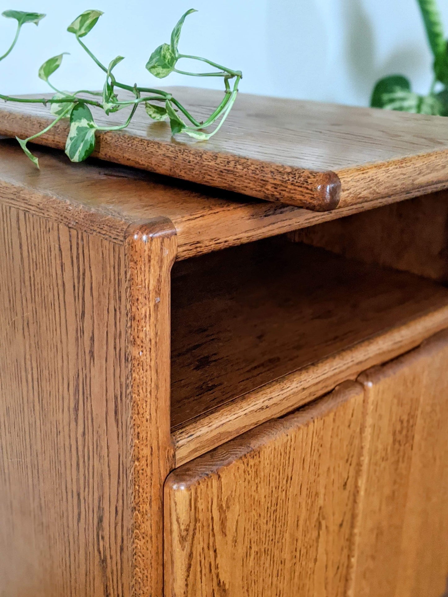 The Oscar Oak Cabinet