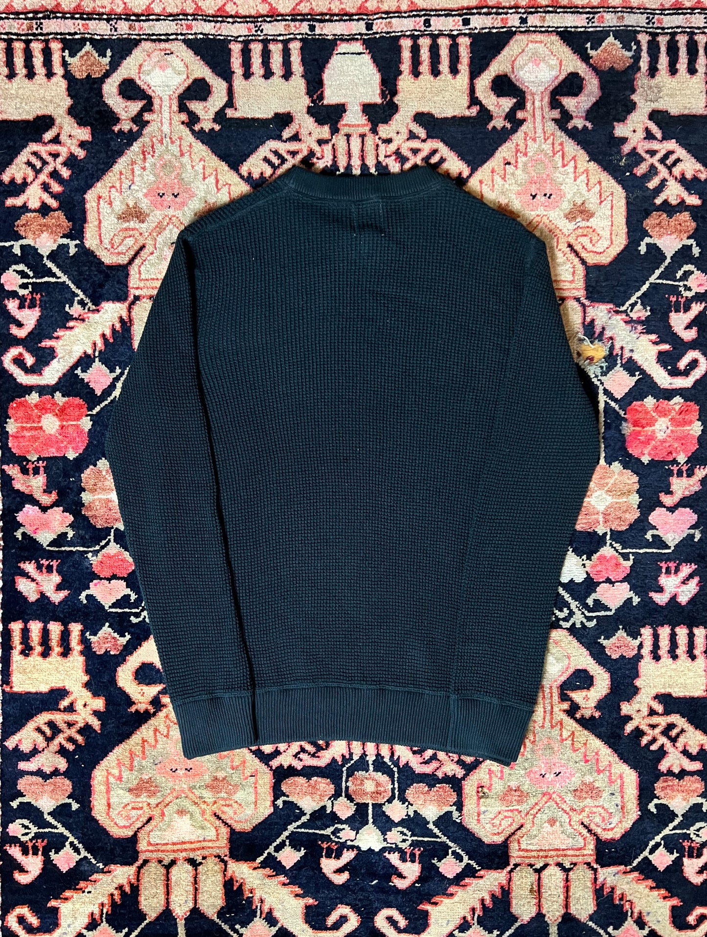 Navy Cotton Crewneck