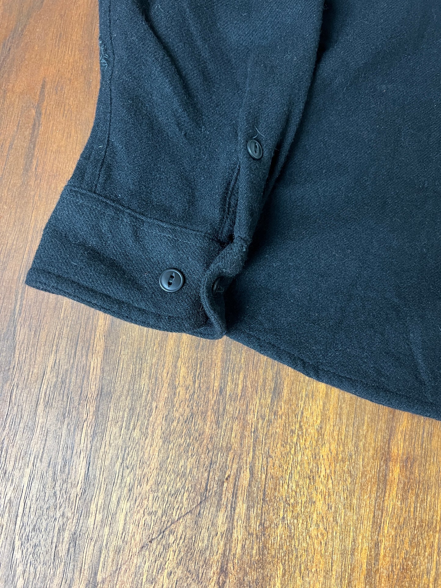 The Black Wool Shirt