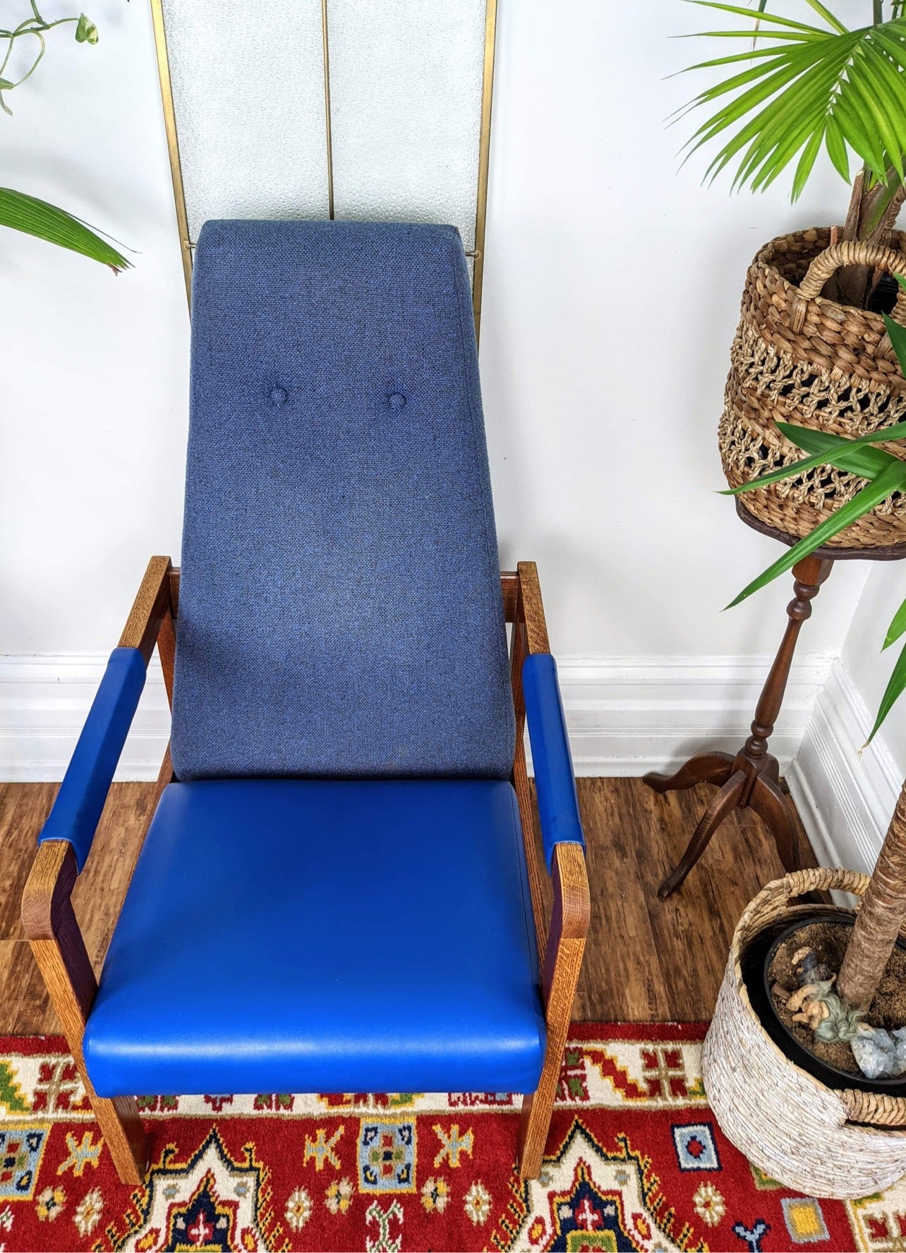 The Big Blue Armchairs