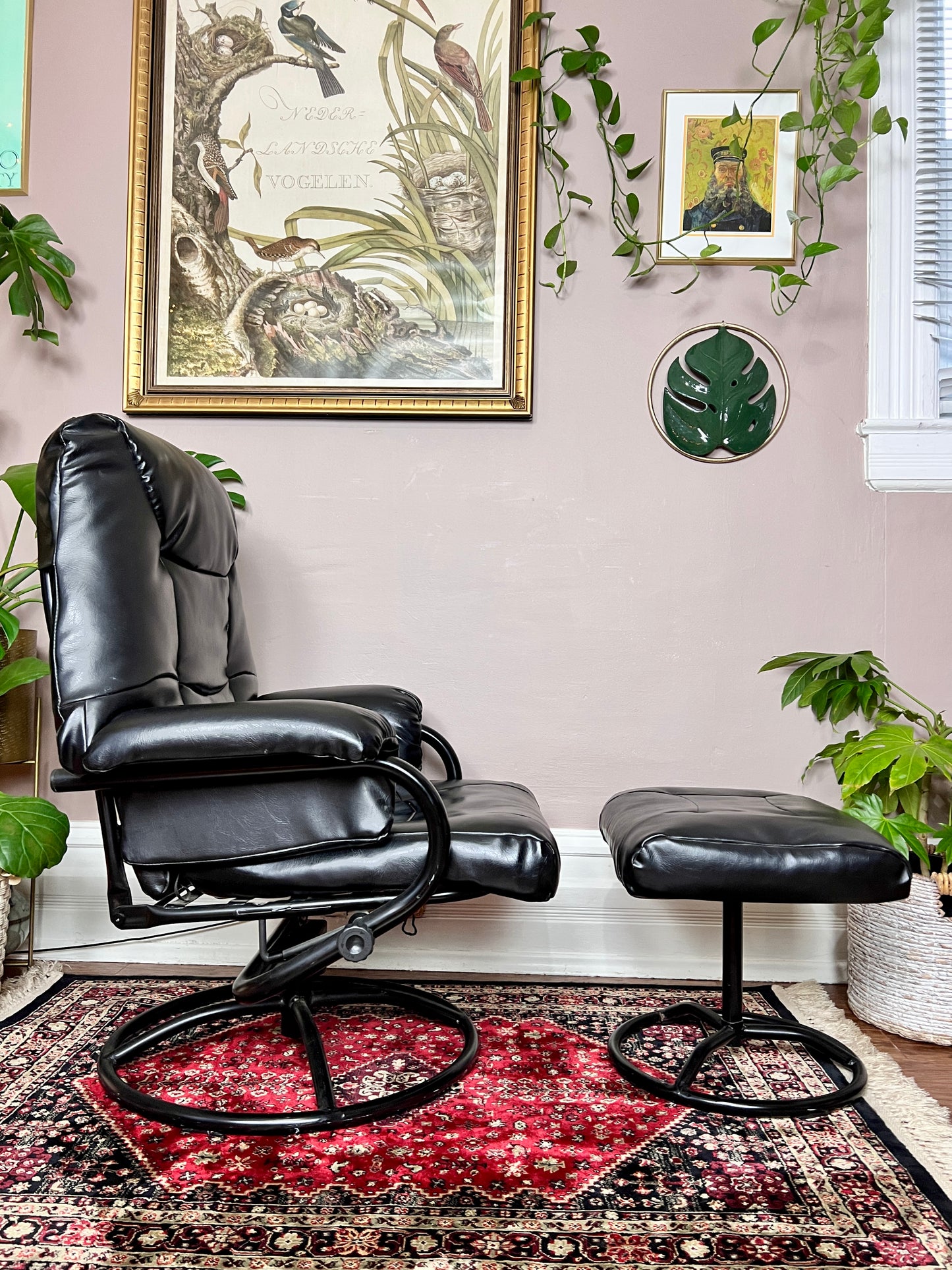 The Jesper Recliner Chair & Ottoman