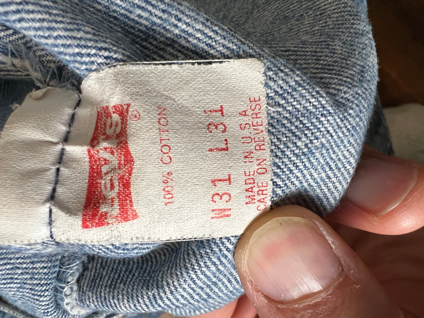 Vintage 80s Levi’s 501