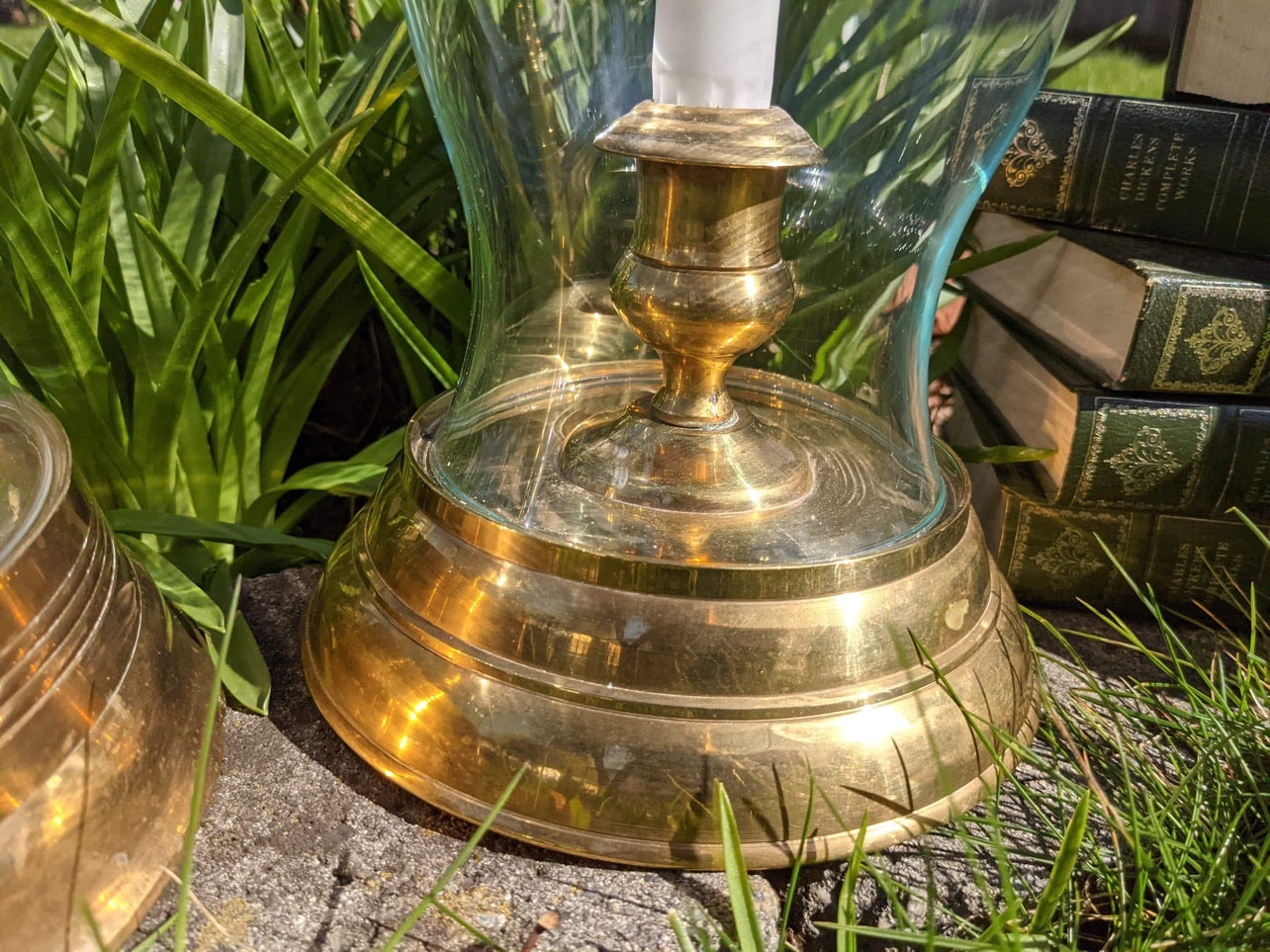 The Brass Candle Lanterns