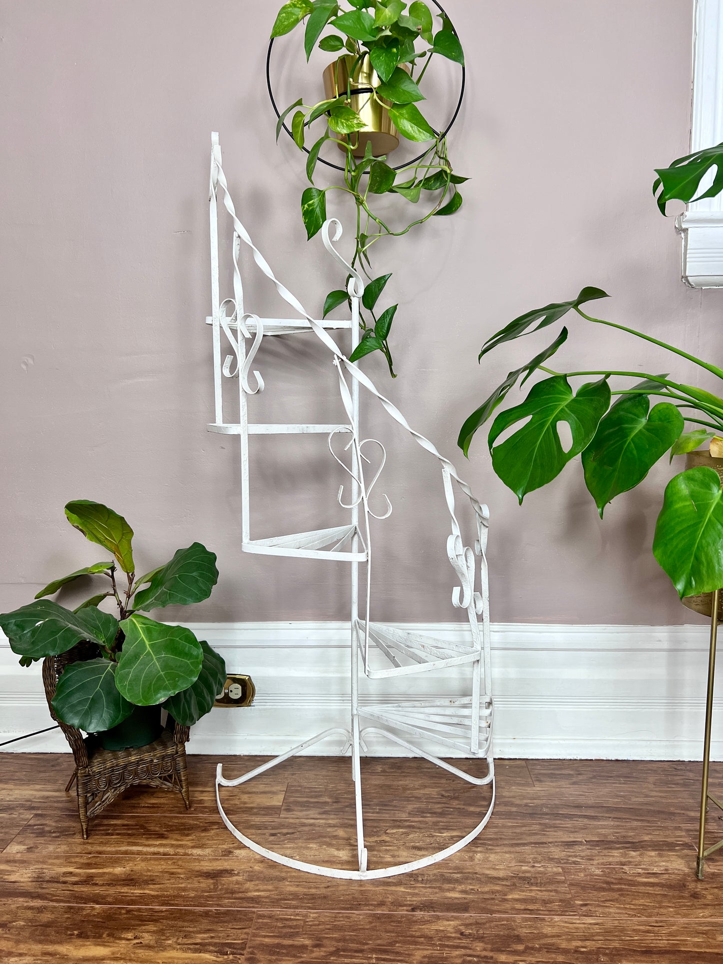 The Spiral Staircase Plant Stand
