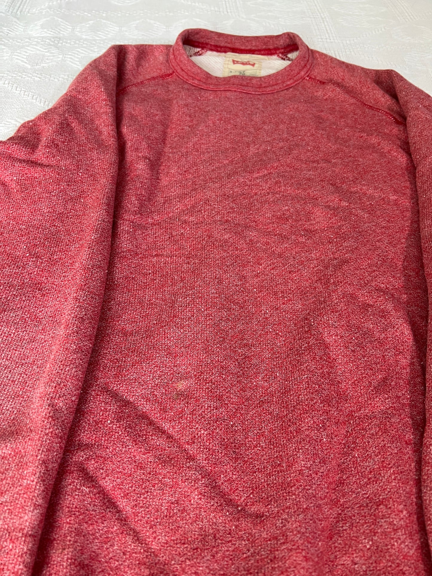 Levi’s Red Raglan Sweatshirt