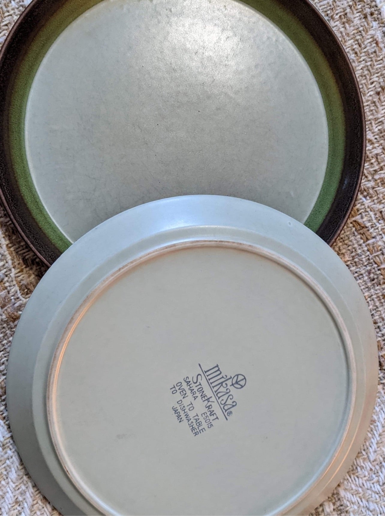 The Mikasa Sahara Stoneware Plates