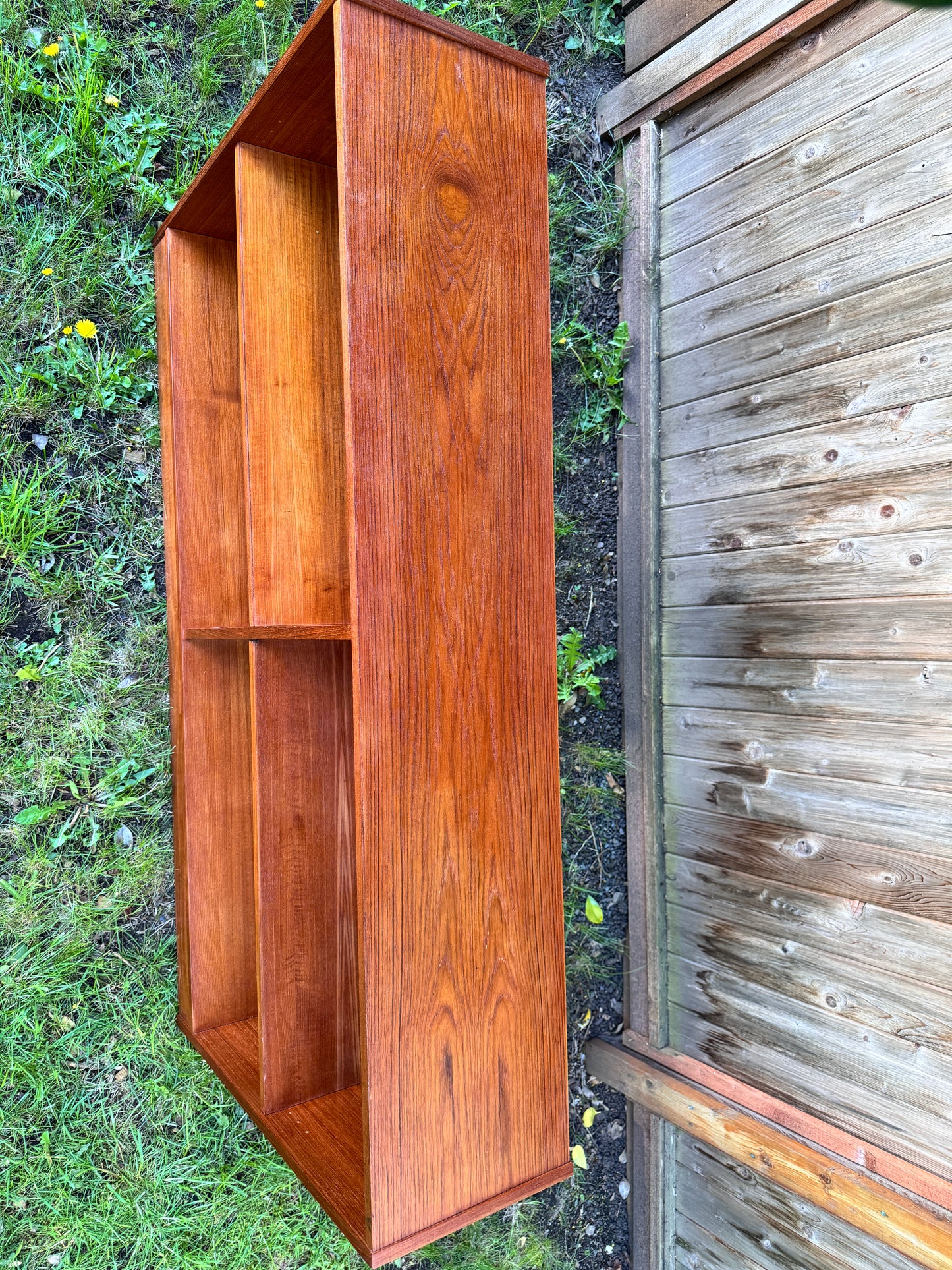 Vintage Teak Bookshelf