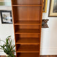 Vintage Domino Danish Teak Bookcase