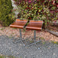 The Bentwood & Chrome Stools