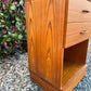 Vintage Teak Bedside Table