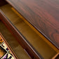 Vintage Restored Solid Walnut Wood Bedside Tables