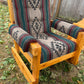 Vintage Solid Pine Southwestern Style 6 Piece Living Room Set