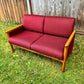 The Maroon MCM Loveseat