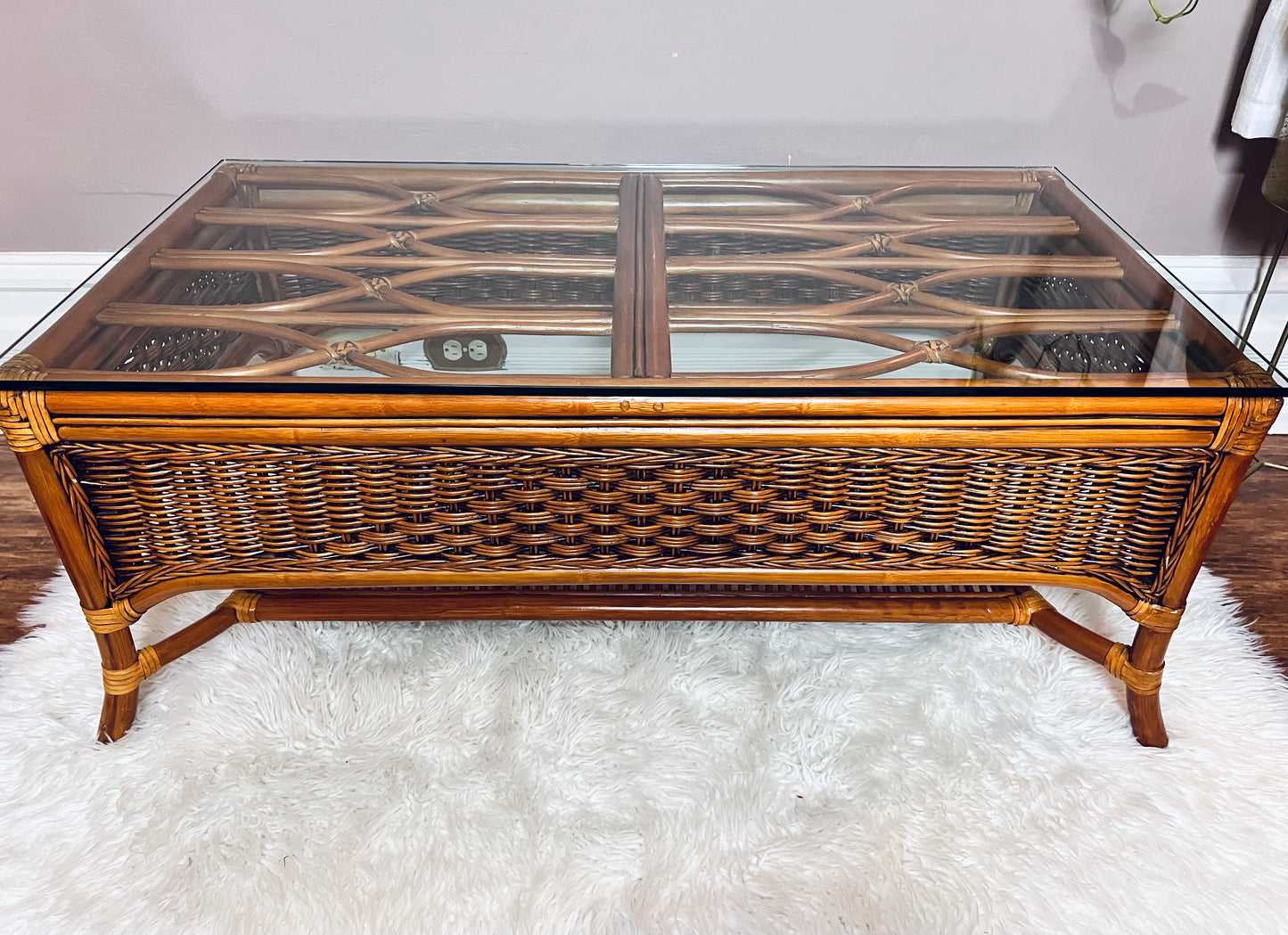 The Ravishing Rattan Coffee Table