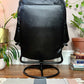The Black Stallion Recliner & Ottoman