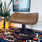 Stressless Style Leather Ottoman