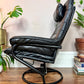 The Black Stallion Recliner & Ottoman