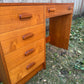 Vintage MCM Teak 5 Drawer Desk