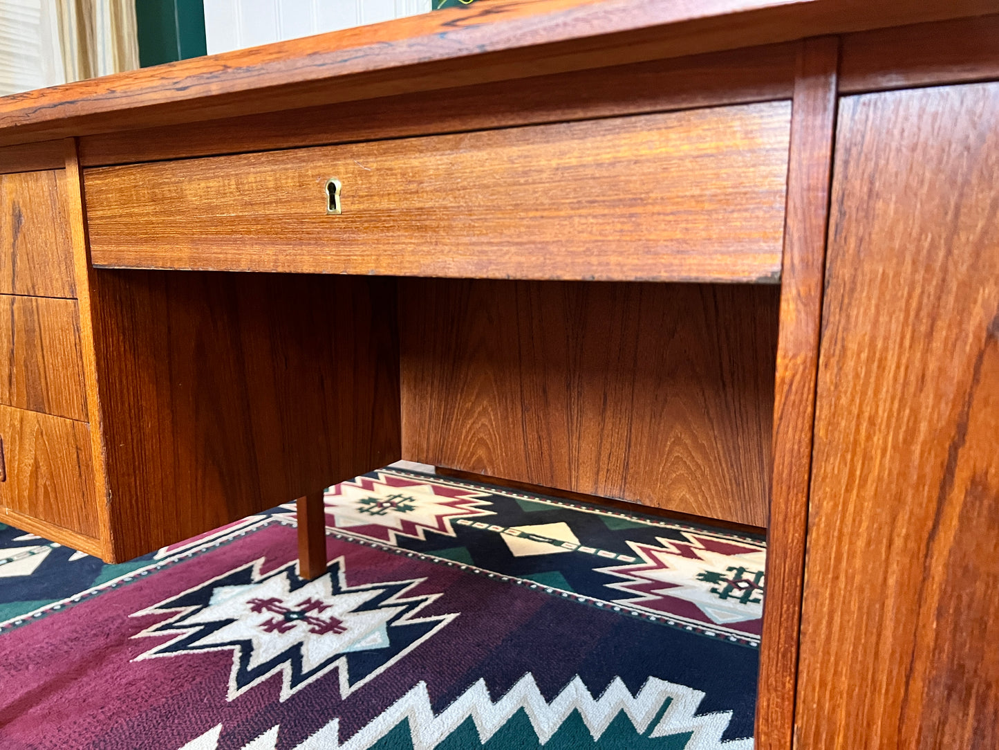 The Mobius Danish Teak Desk