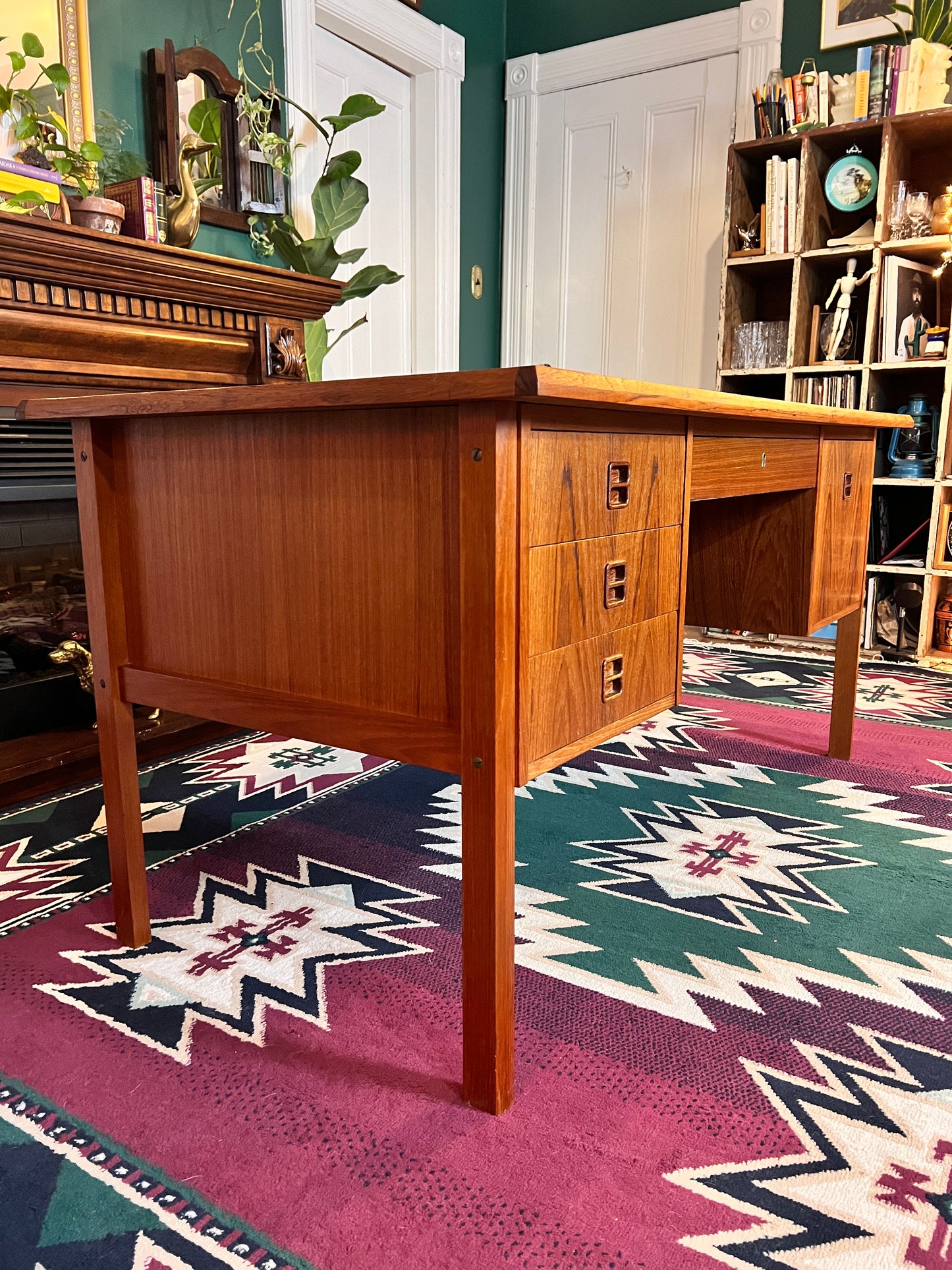 The Mobius Danish Teak Desk