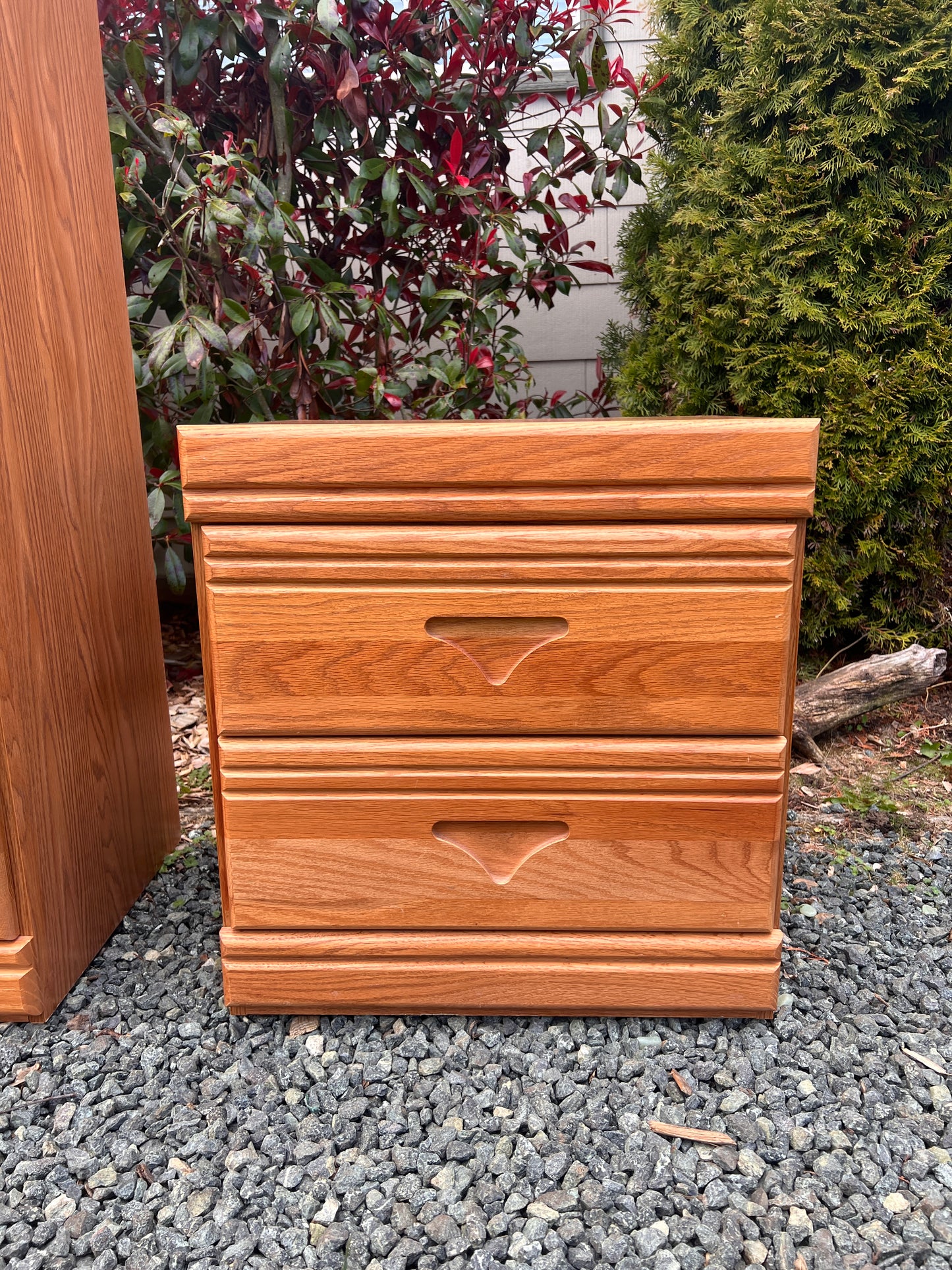 The Dynamite Oak Dresser Set
